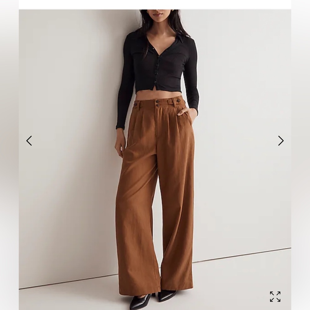 Madewell Harlow Wide Leg Pants 4T